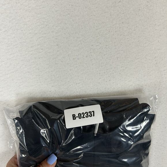 North Face Long Sleeve Compression Base Layer Shirt Womens Medium Black Athletic - Picture 10 of 10